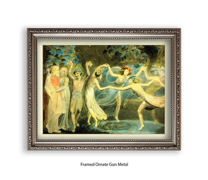 Fairies Dancing in Circle Art Print