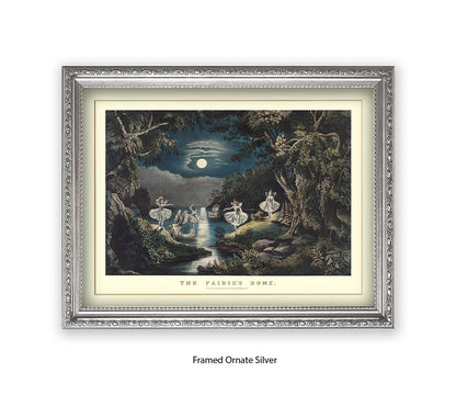 Fairies Home Art Print