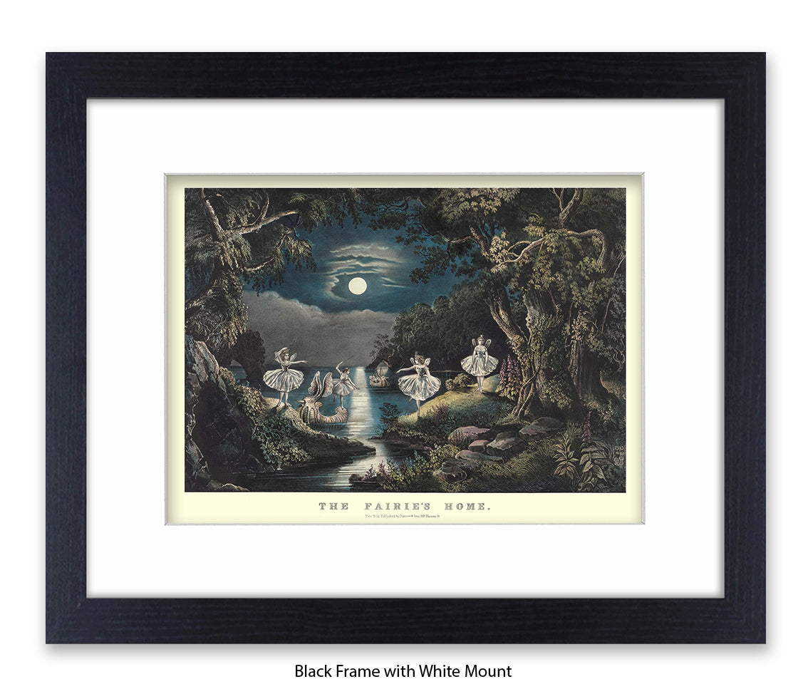 Fairies Home Art Print