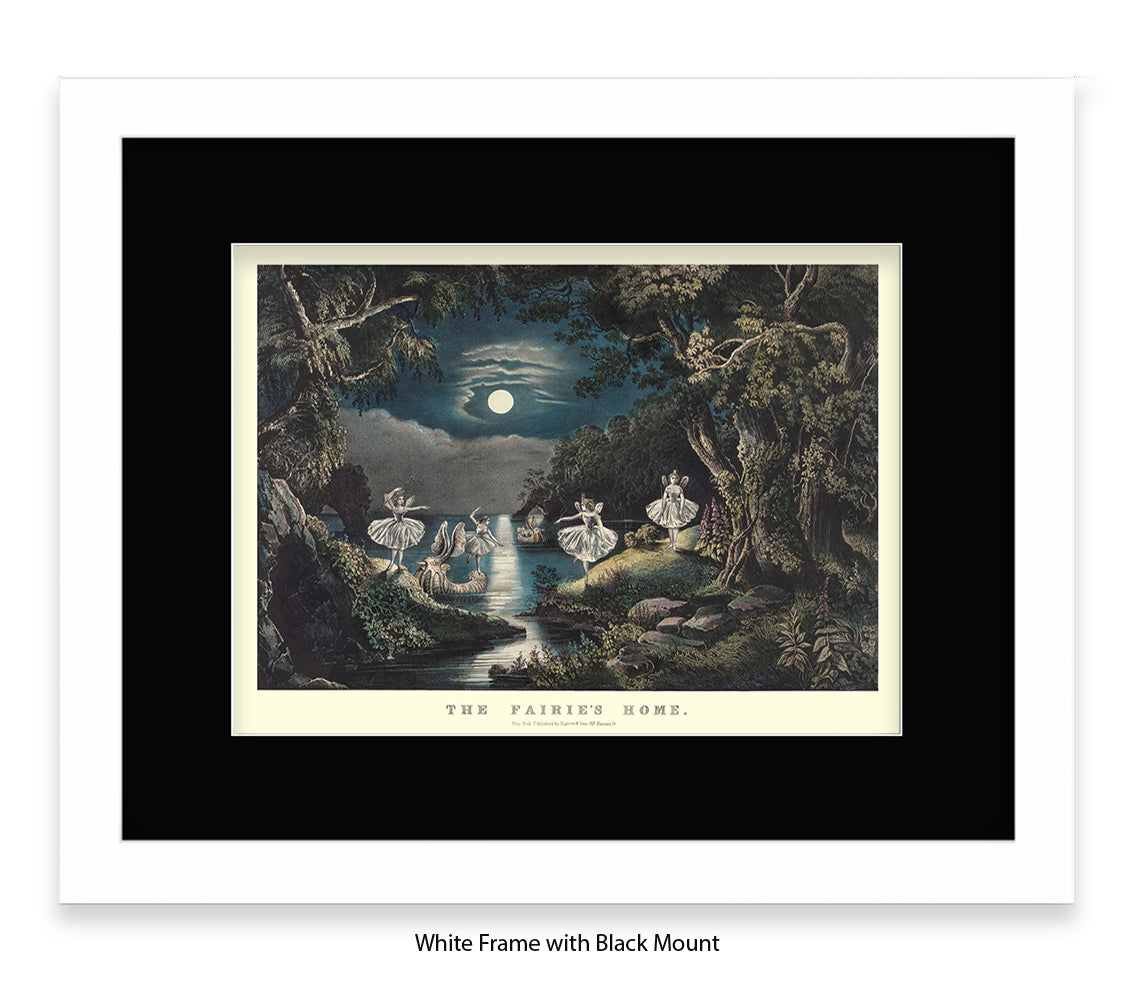 Fairies Home Art Print