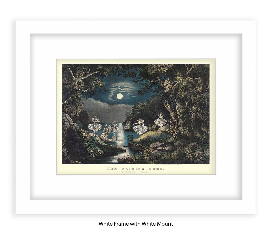Fairies Home Art Print