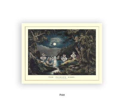 Fairies Home Art Print