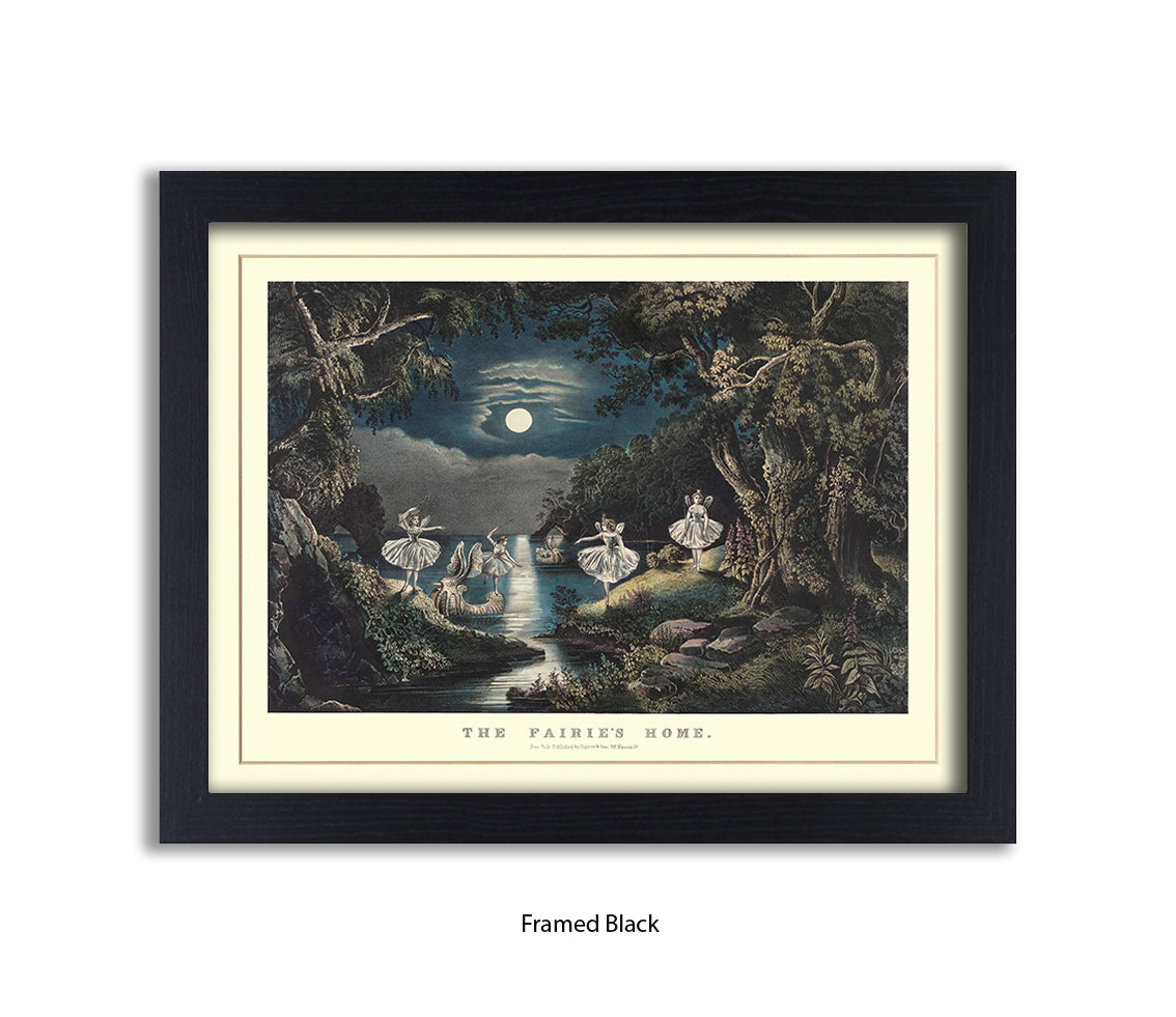 Fairies Home Art Print