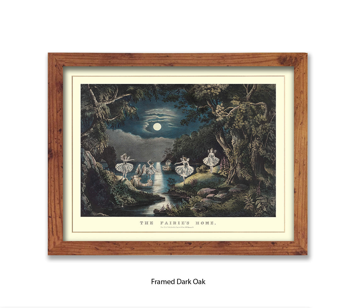 Fairies Home Art Print