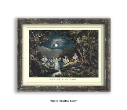Fairies Home Art Print