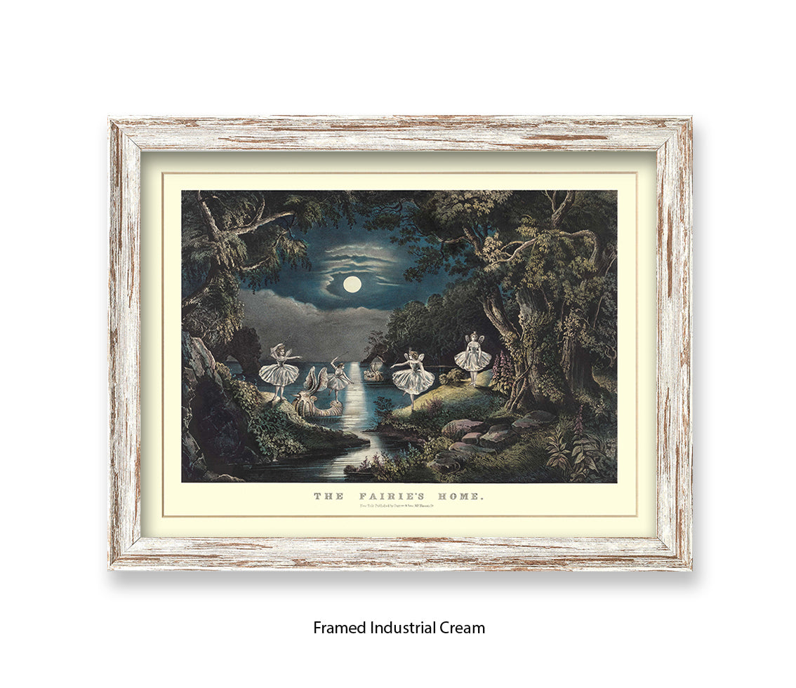 Fairies Home Art Print