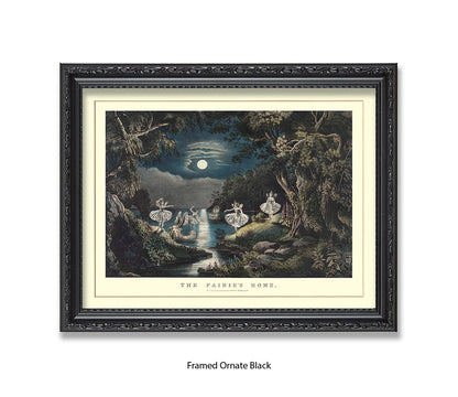 Fairies Home Art Print