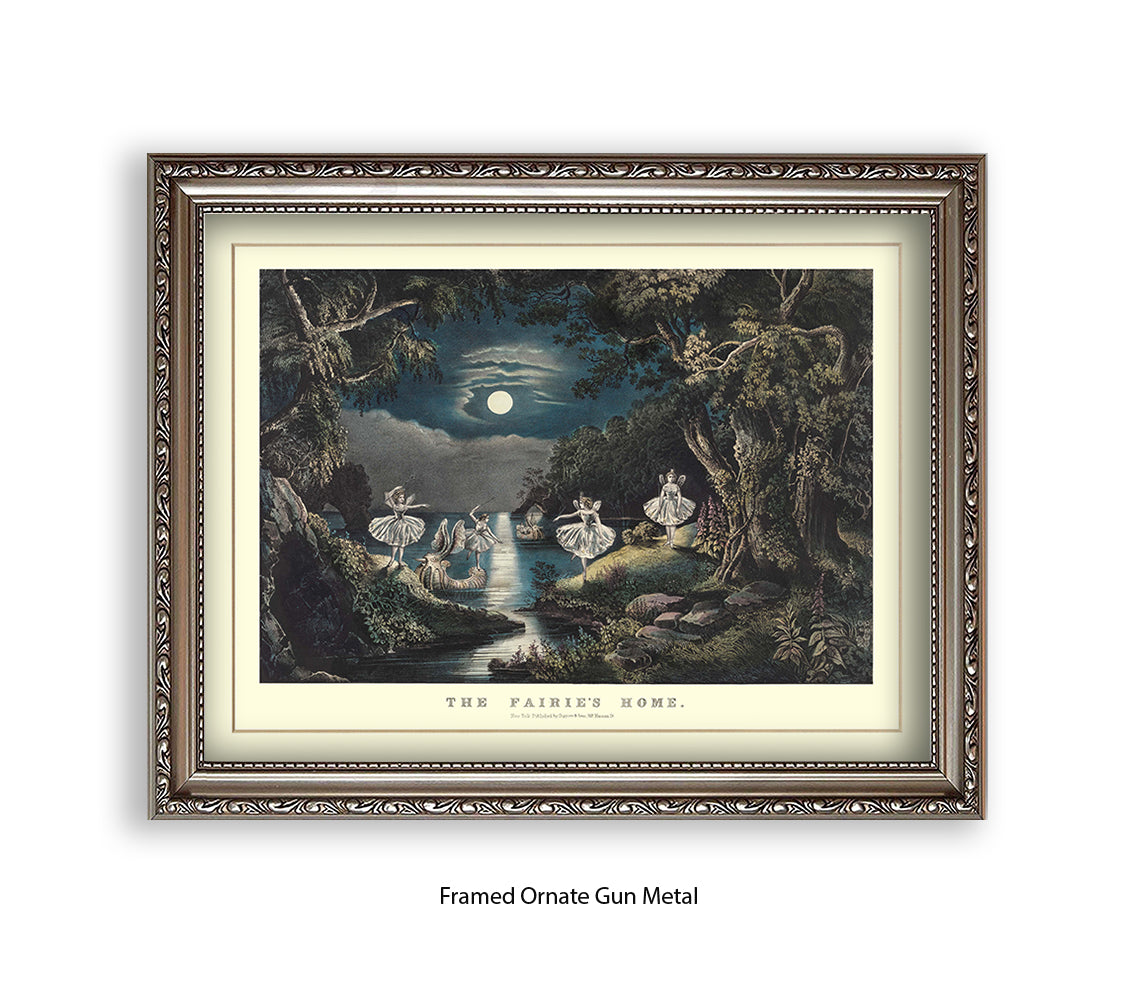 Fairies Home Art Print