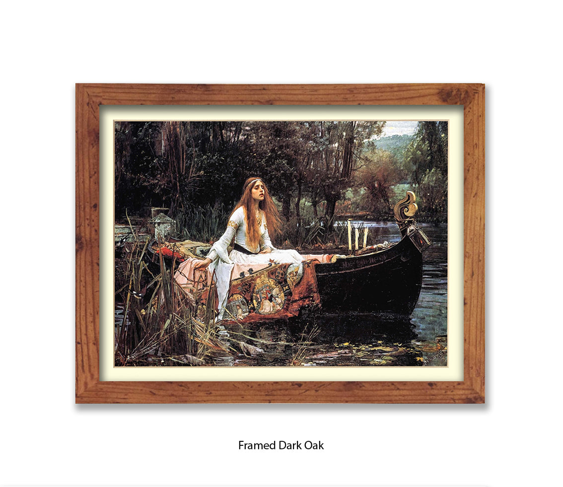 Waterhouse Lady Of Shallot Art Print