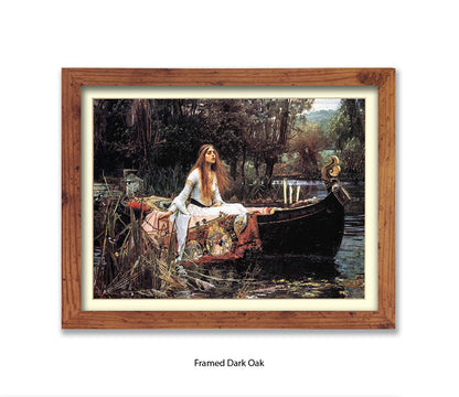 Waterhouse Lady Of Shallot Art Print