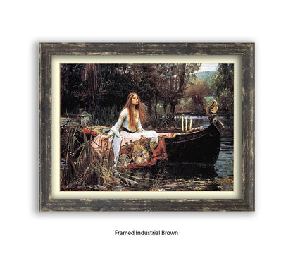 Waterhouse Lady Of Shallot Art Print