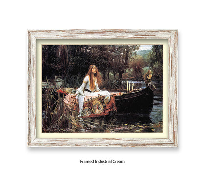 Waterhouse Lady Of Shallot Art Print