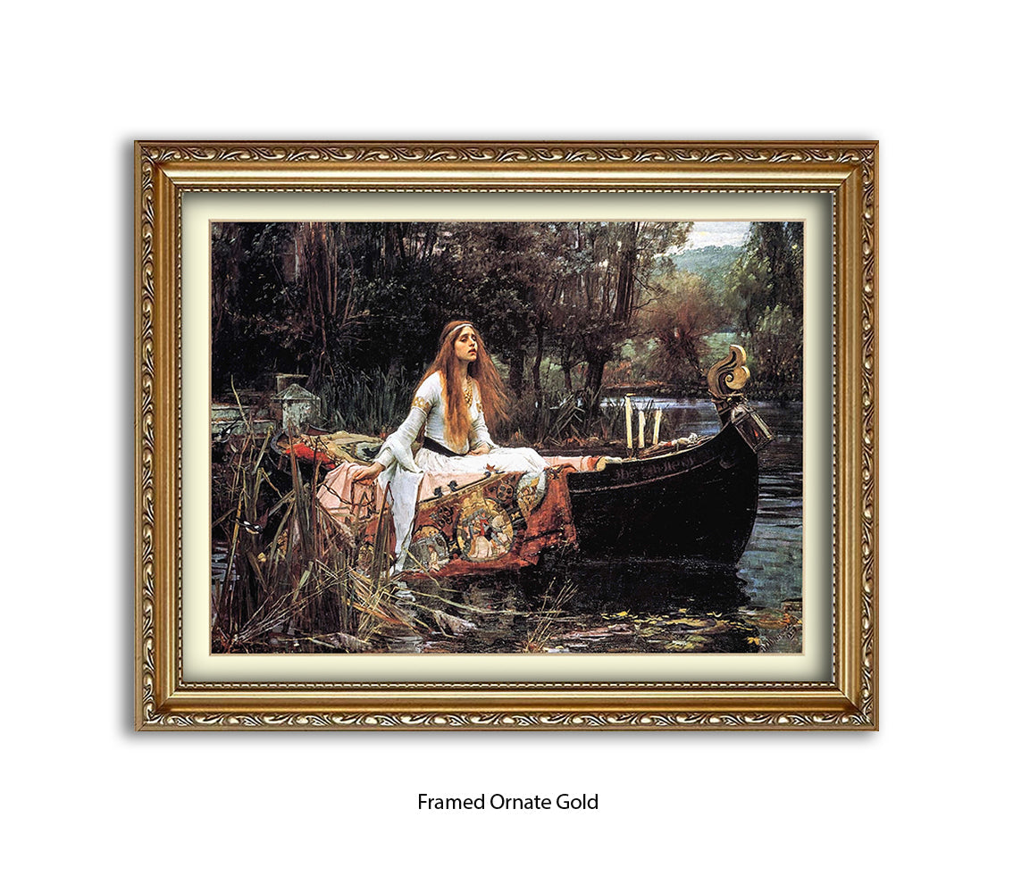 Waterhouse Lady Of Shallot Art Print
