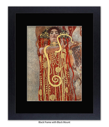 Hygieia Snake Queen Art Print