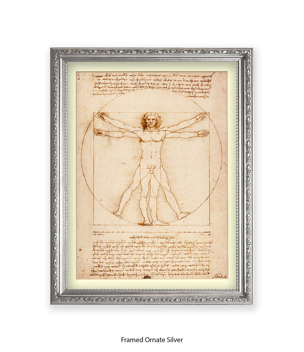 Vitruvian Man Art Print