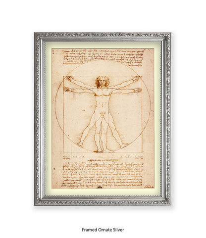 Vitruvian Man Art Print