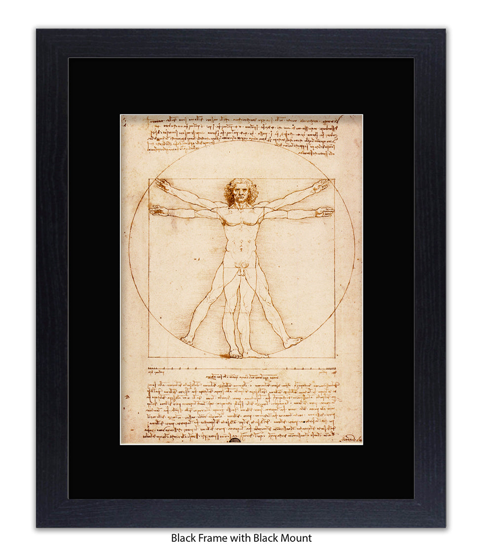 Vitruvian Man Art Print