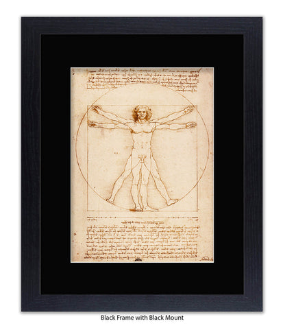 Vitruvian Man Art Print