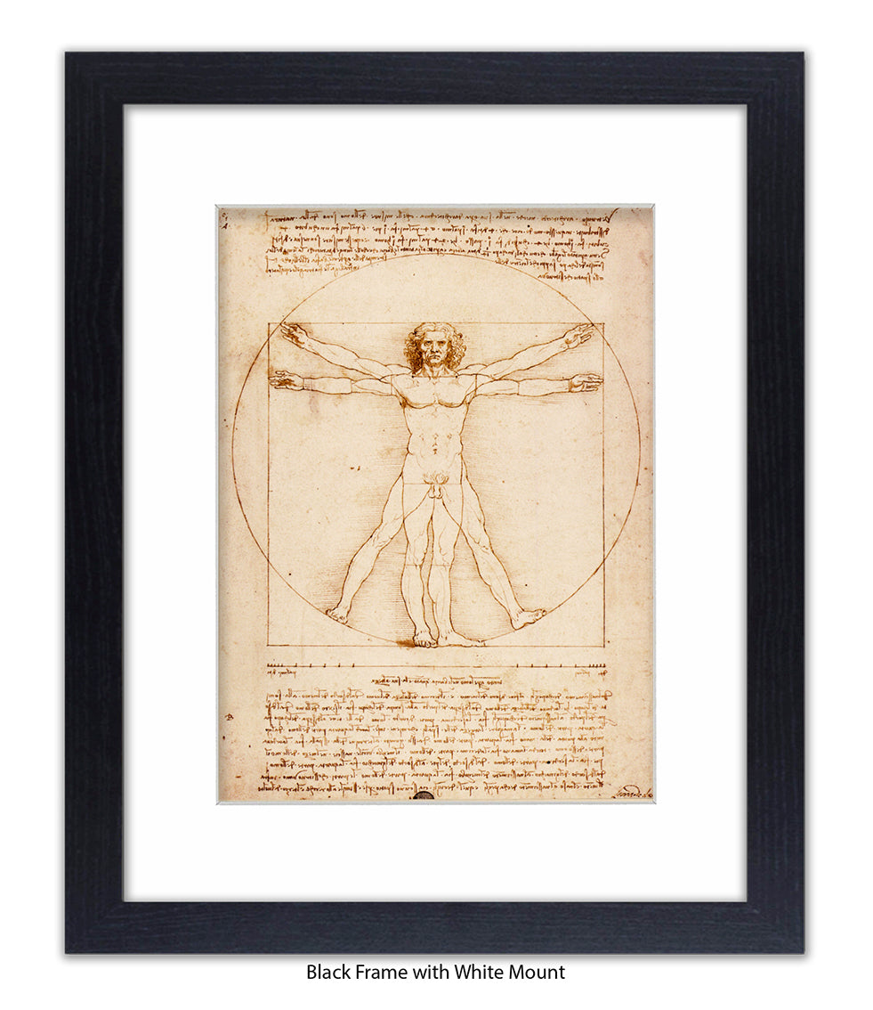 Vitruvian Man Art Print