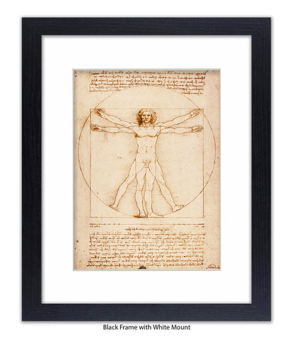 Vitruvian Man Art Print