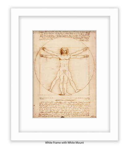 Vitruvian Man Art Print