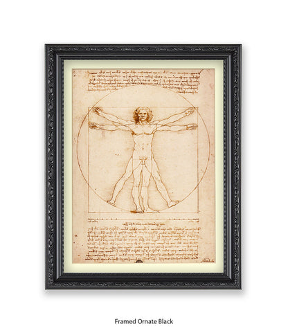Vitruvian Man Art Print