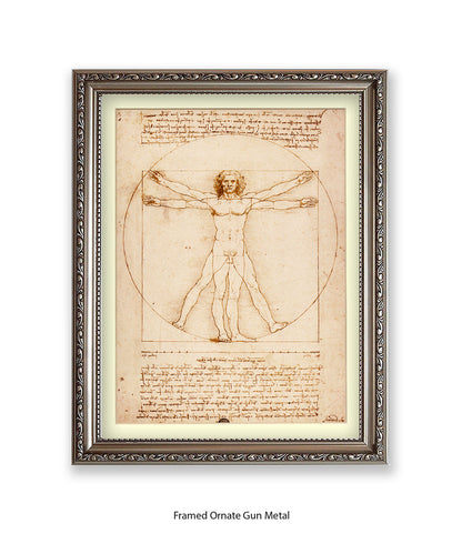 Vitruvian Man Art Print