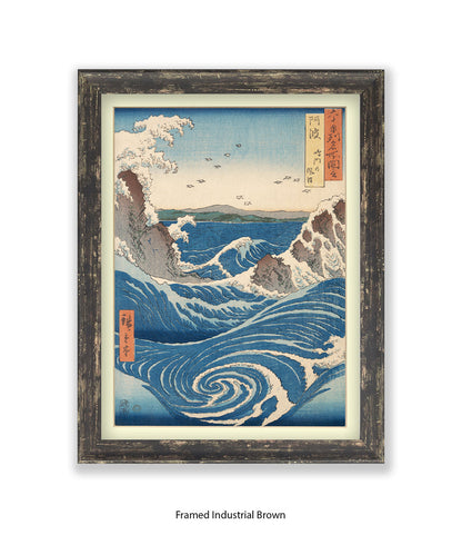 Naruto Rapids Whirlpool Japanese Art Print