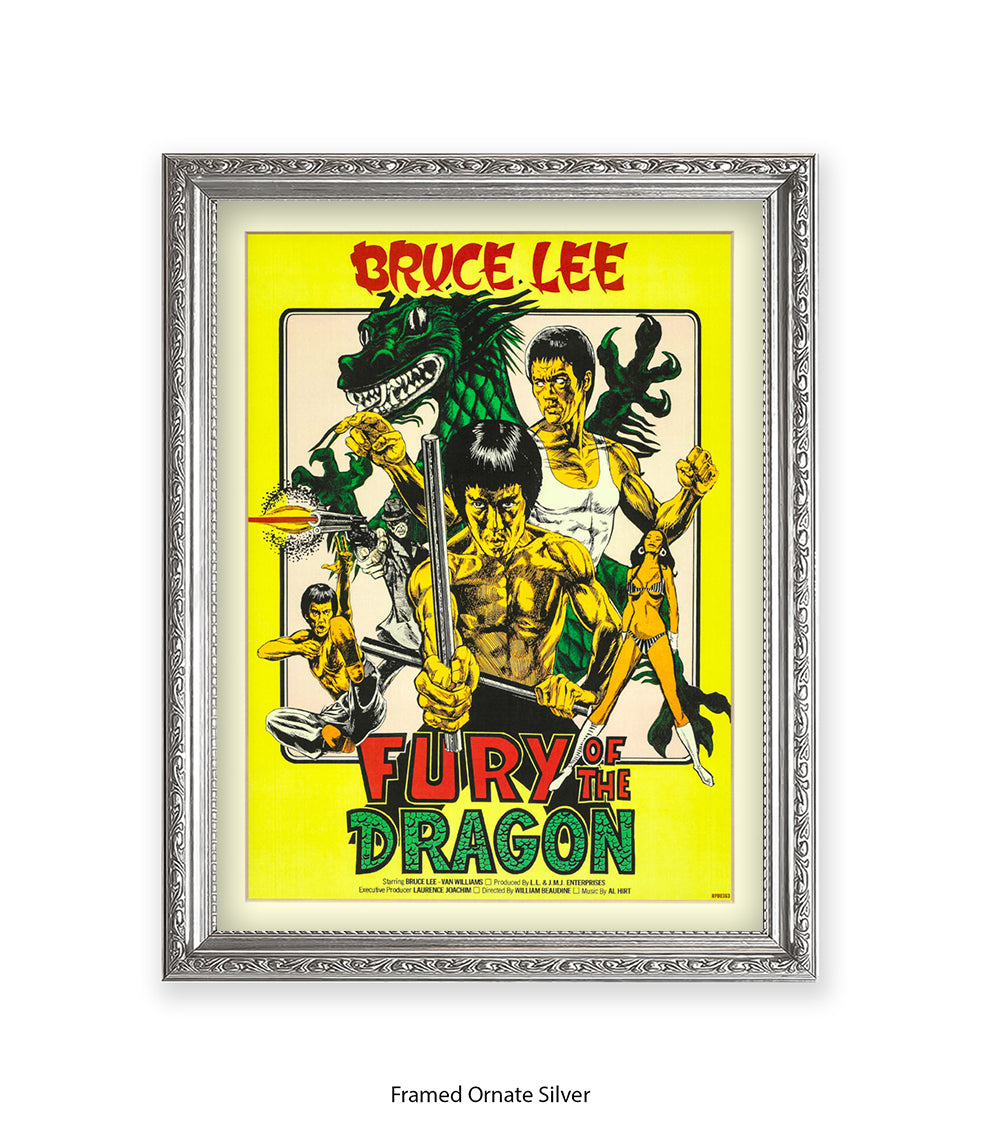 Fury Of The Dragon Art Print