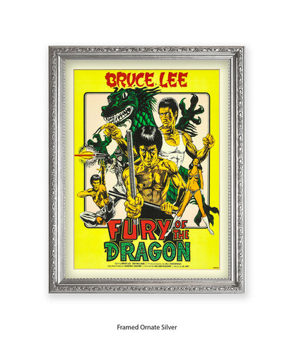 Fury Of The Dragon Art Print