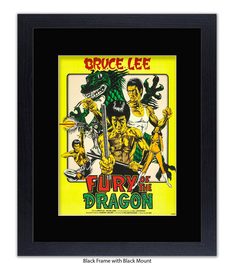 Fury Of The Dragon Art Print