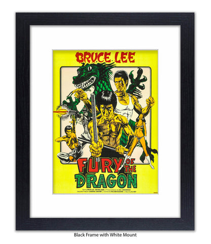 Fury Of The Dragon Art Print