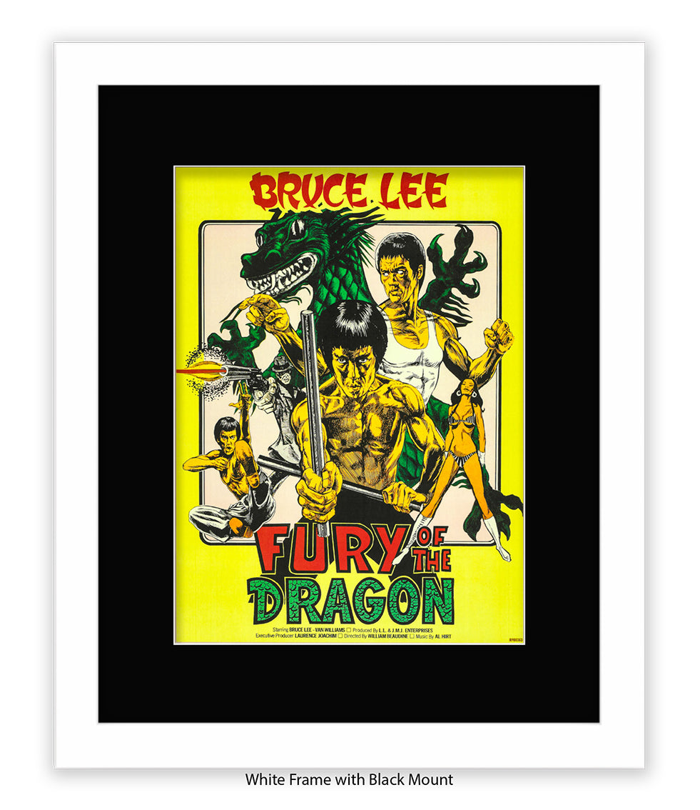 Fury Of The Dragon Art Print