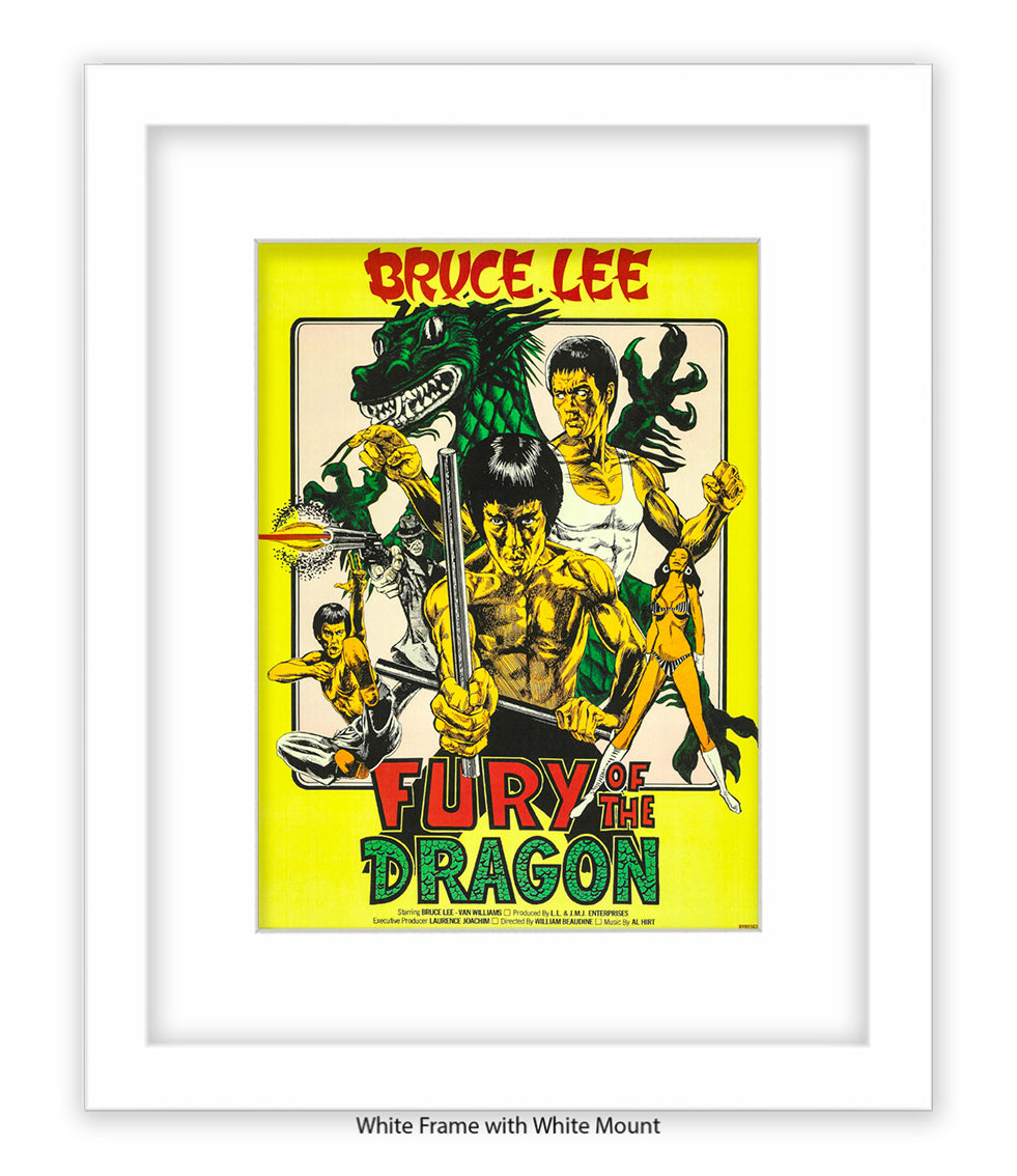 Fury Of The Dragon Art Print
