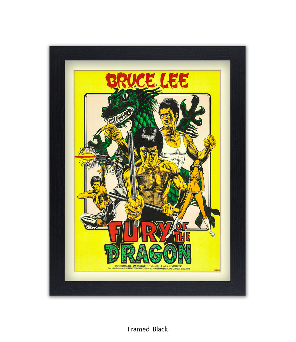 Fury Of The Dragon Art Print