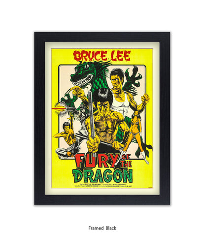 Fury Of The Dragon Art Print