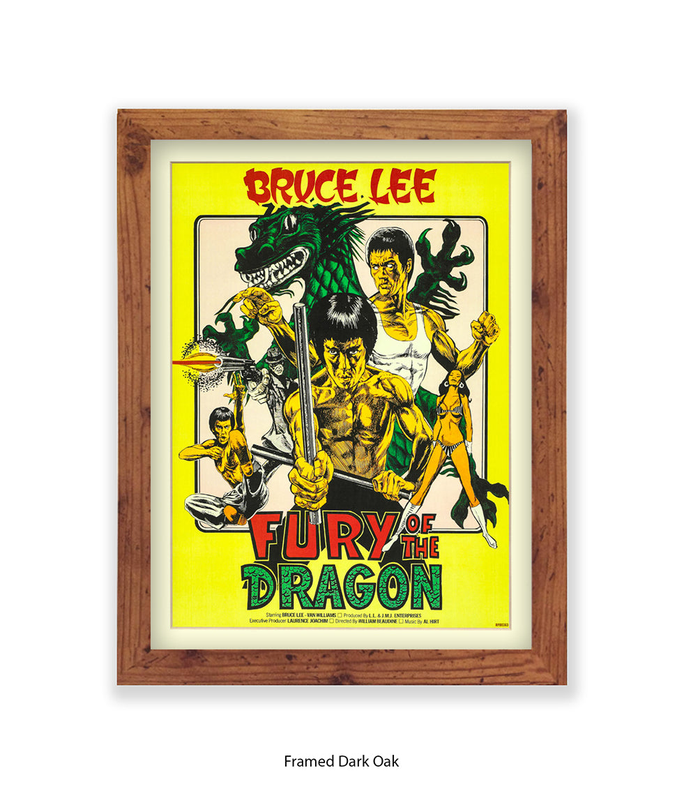 Fury Of The Dragon Art Print