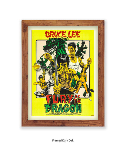 Fury Of The Dragon Art Print