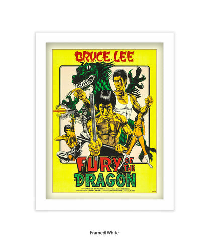 Fury Of The Dragon Art Print