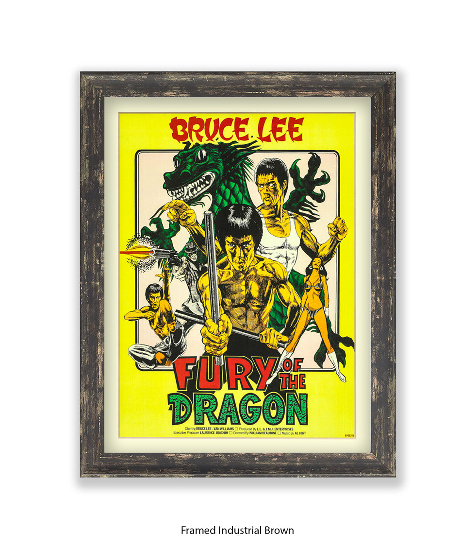 Fury Of The Dragon Art Print