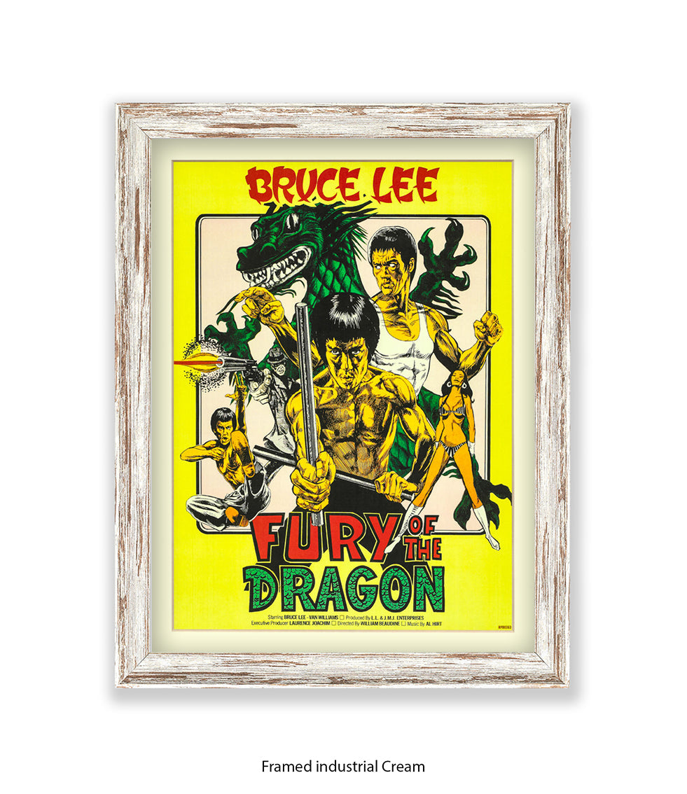Fury Of The Dragon Art Print