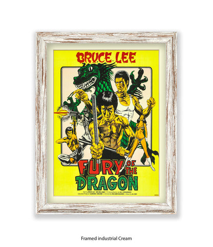 Fury Of The Dragon Art Print