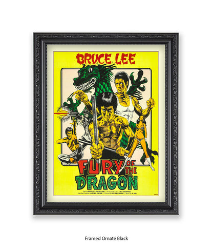 Fury Of The Dragon Art Print