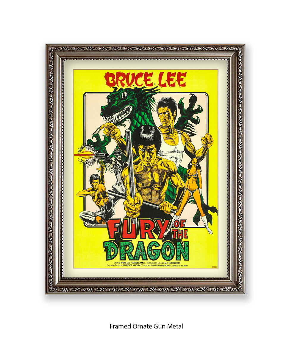 Fury Of The Dragon Art Print