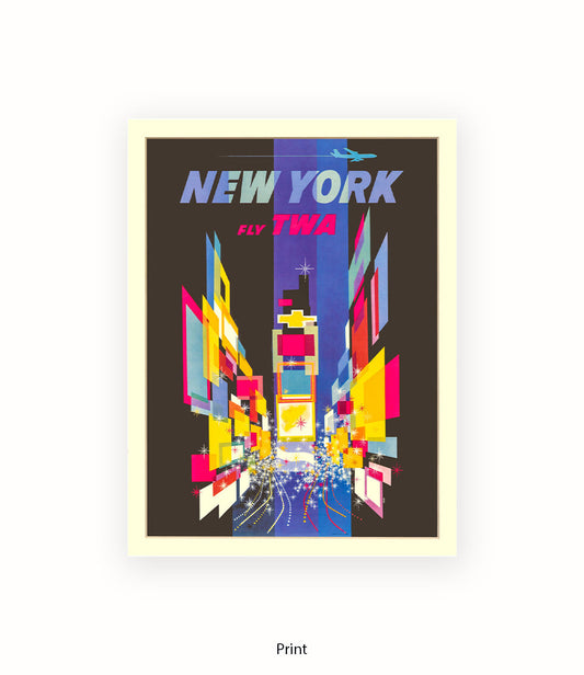 New York Travel Art Print