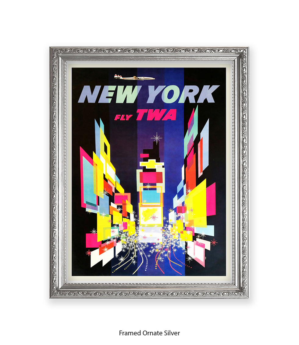 New York TWA Art Print