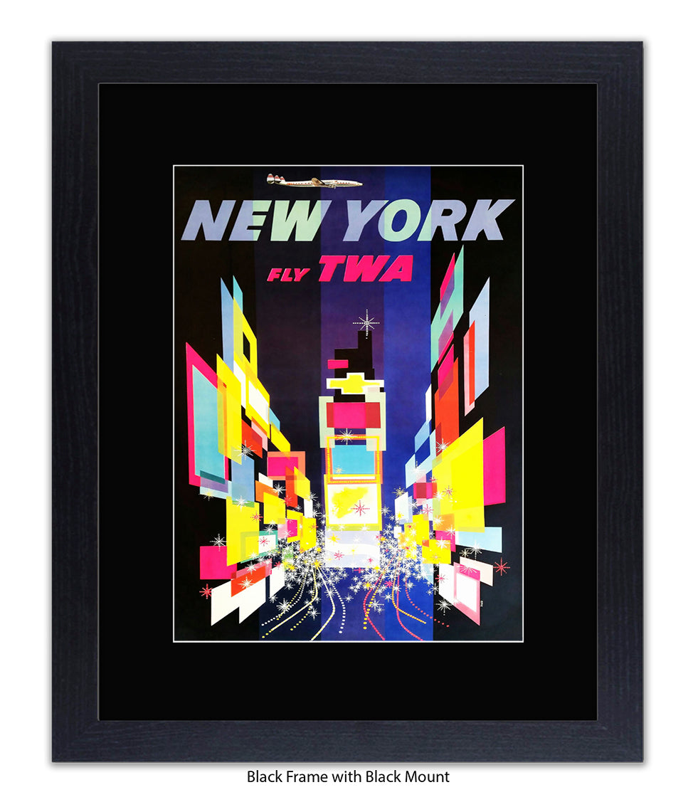 New York TWA Art Print