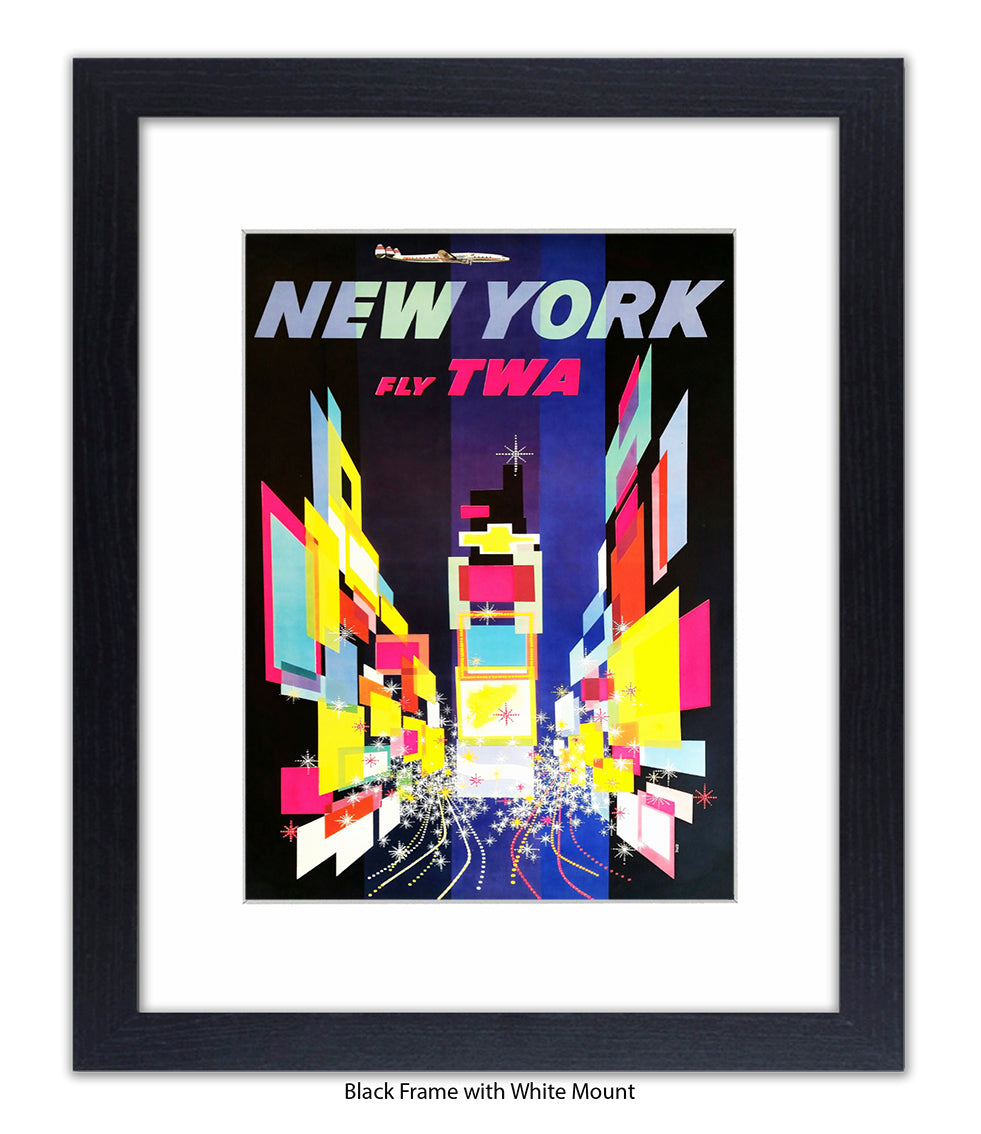 New York TWA Art Print