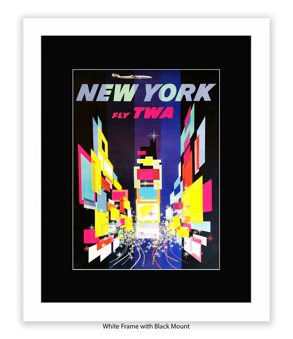 New York TWA Art Print