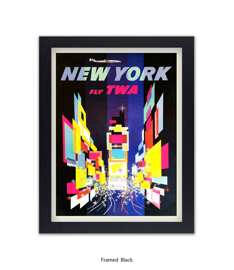 New York TWA Art Print